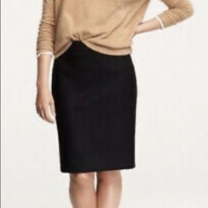 J Crew Wool Pencil Skirt
